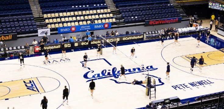 Haas Pavilion Volleyball Web Page Header 1600 X 375 Px